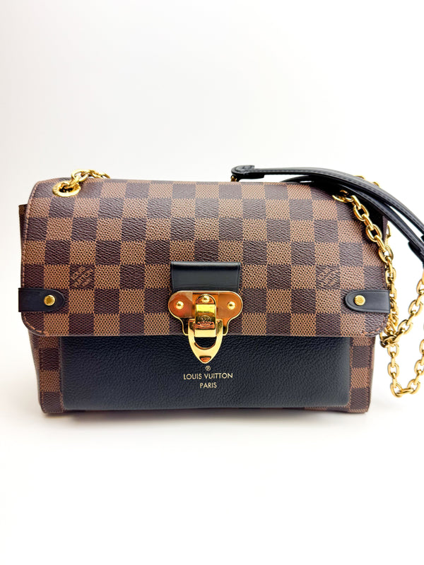 Louis Vuitton Brown Damier Ebene Vavin Handbag