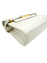 Saint Laurent Ivory Leather Manhattan Handbag