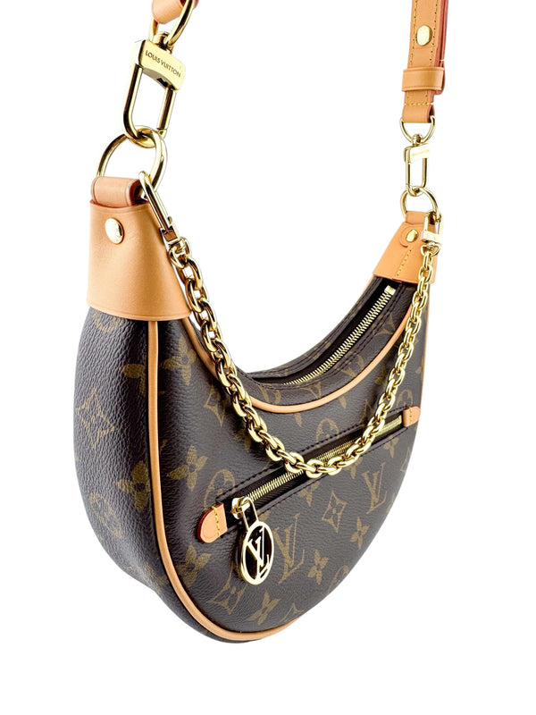 Louis Vuitton Brown Monogram Loop Handbag