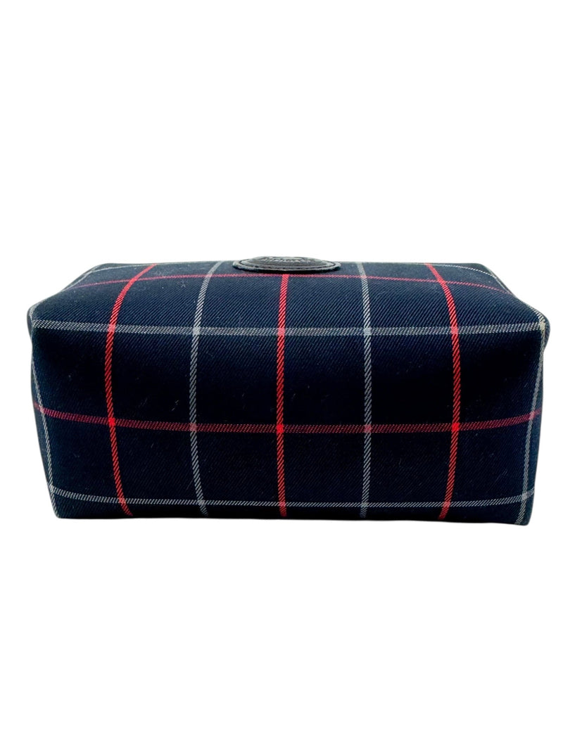 Burberry's Blue Canvas Vintage Pouch