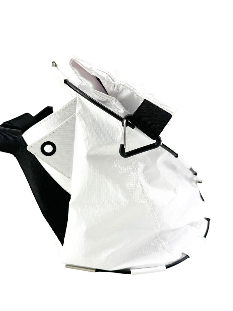Bottega Veneta White Tent Bum Bag
