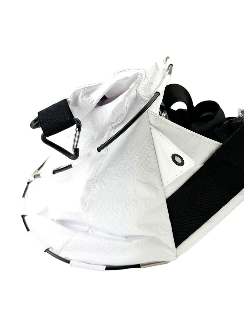 Bottega Veneta White Tent Bum Bag