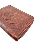 Chanel Brown Caviar Timeless CC 6 Key Holder Case