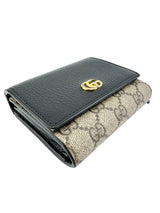 Gucci Brown Monogram Compact Wallet