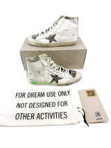 Golden Goose White Francy Penstar Classic Men's Size 41