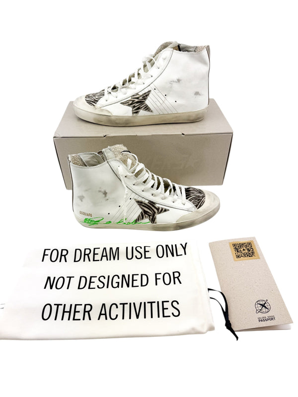 Golden Goose White Francy Penstar Classic Men's Size 41