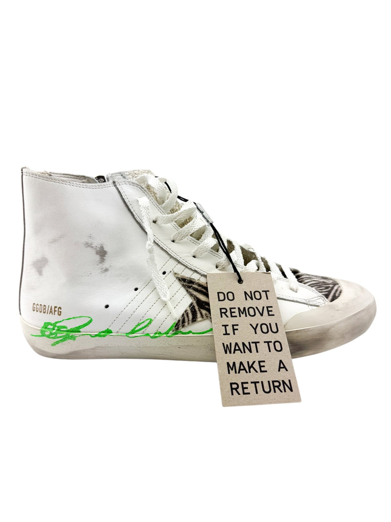 Golden Goose White Francy Penstar Classic Men's Size 41