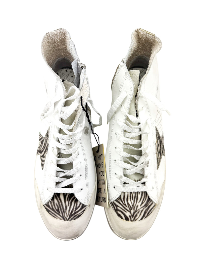 Golden Goose White Francy Penstar Classic Men's Size 41