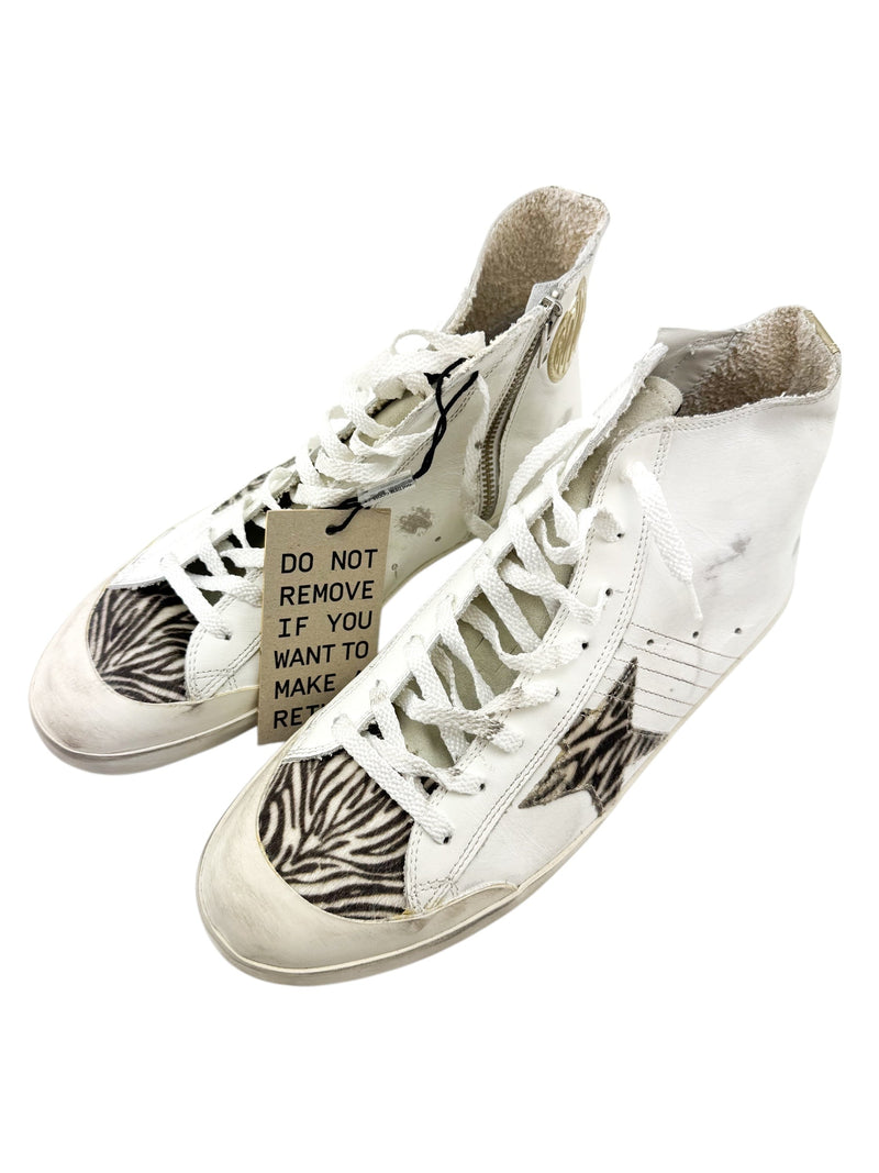 Golden Goose White Francy Penstar Classic Men's Size 41