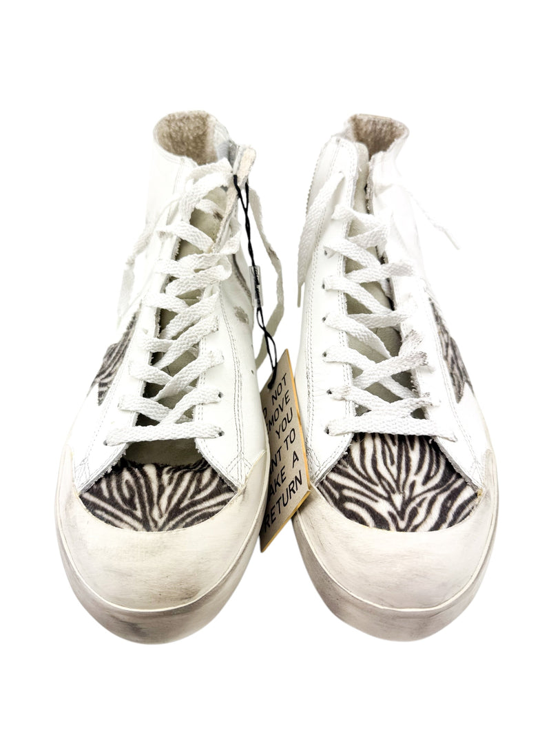Golden Goose White Francy Penstar Classic Men's Size 41