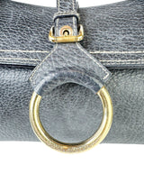 Dolce & Gabbana Black Leather Shoulder Handbag