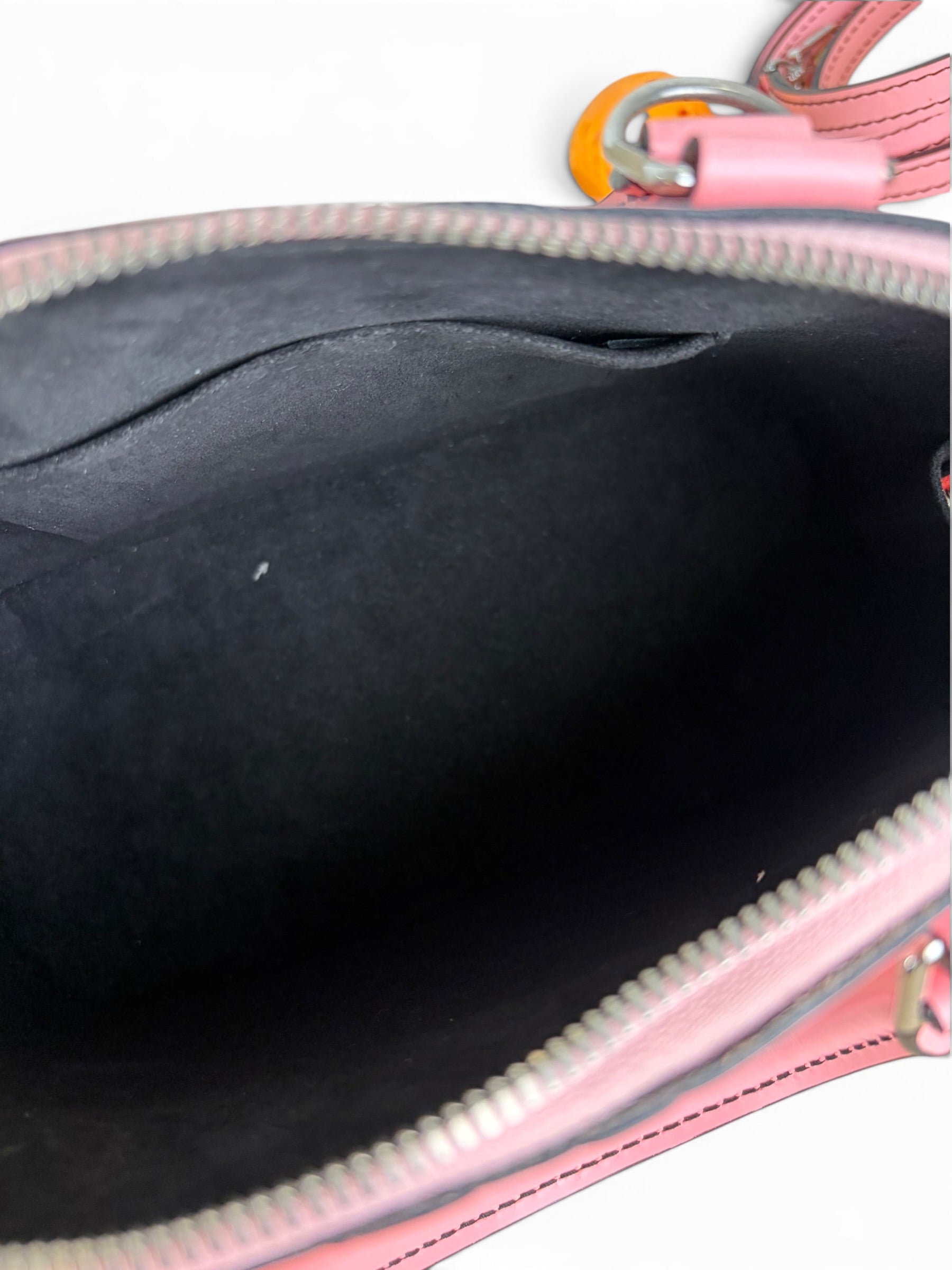 Louis Vuitton LE Pink Epi Chain Flower Alma BB