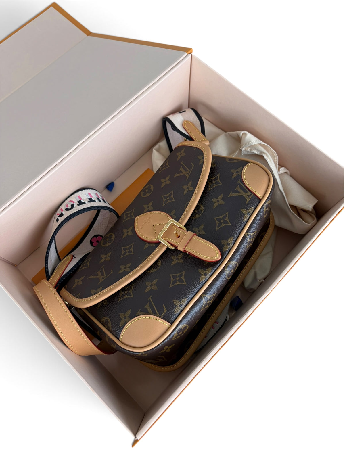 Louis Vuitton Black Monogram Canvas Diane