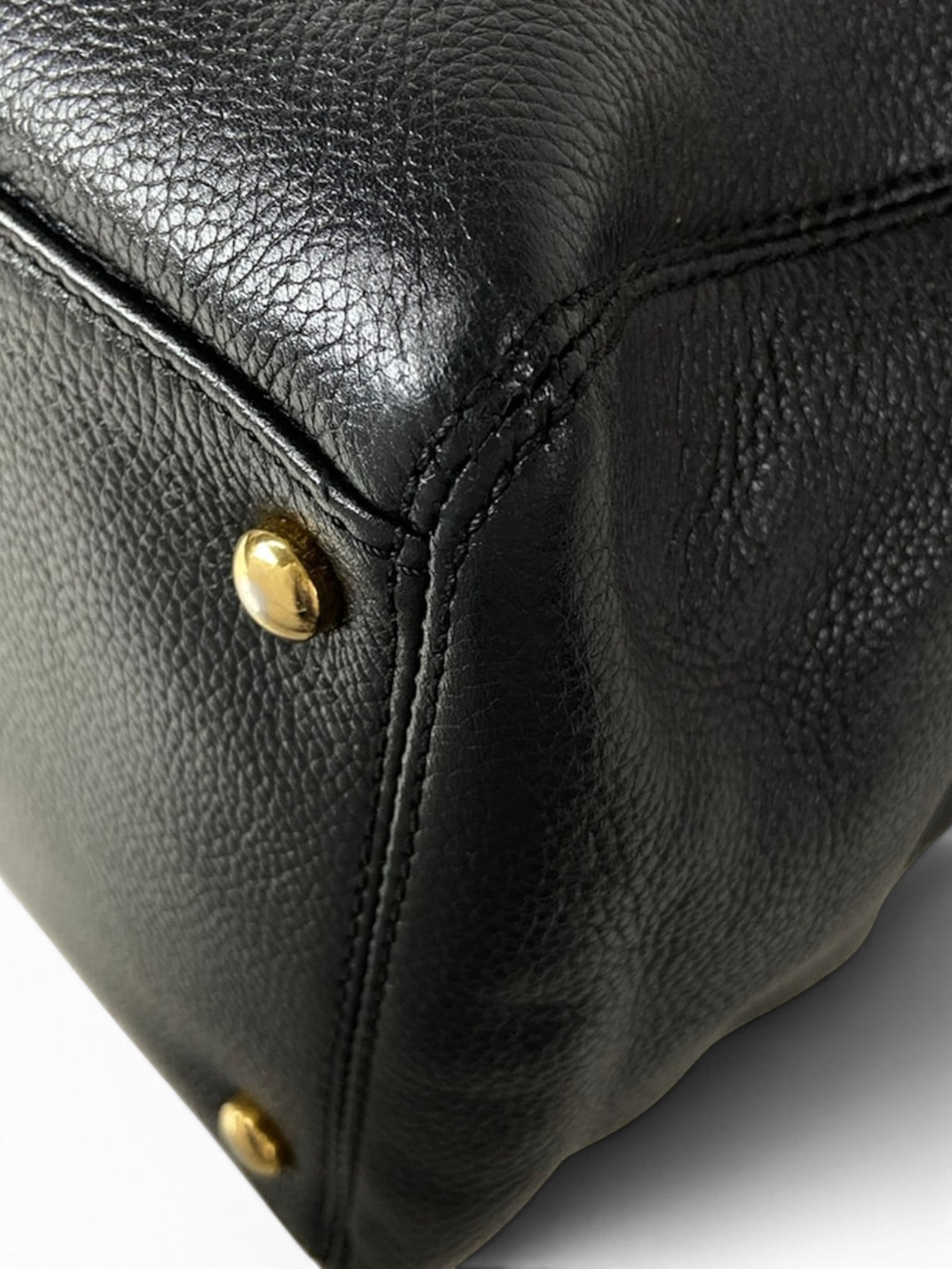 Chanel Black Calfskin Executive Tote Gold Hardware