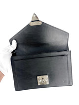 Louis Vuttion Black Epi Leather Pochette Sellier Dragonne Clutch Bag