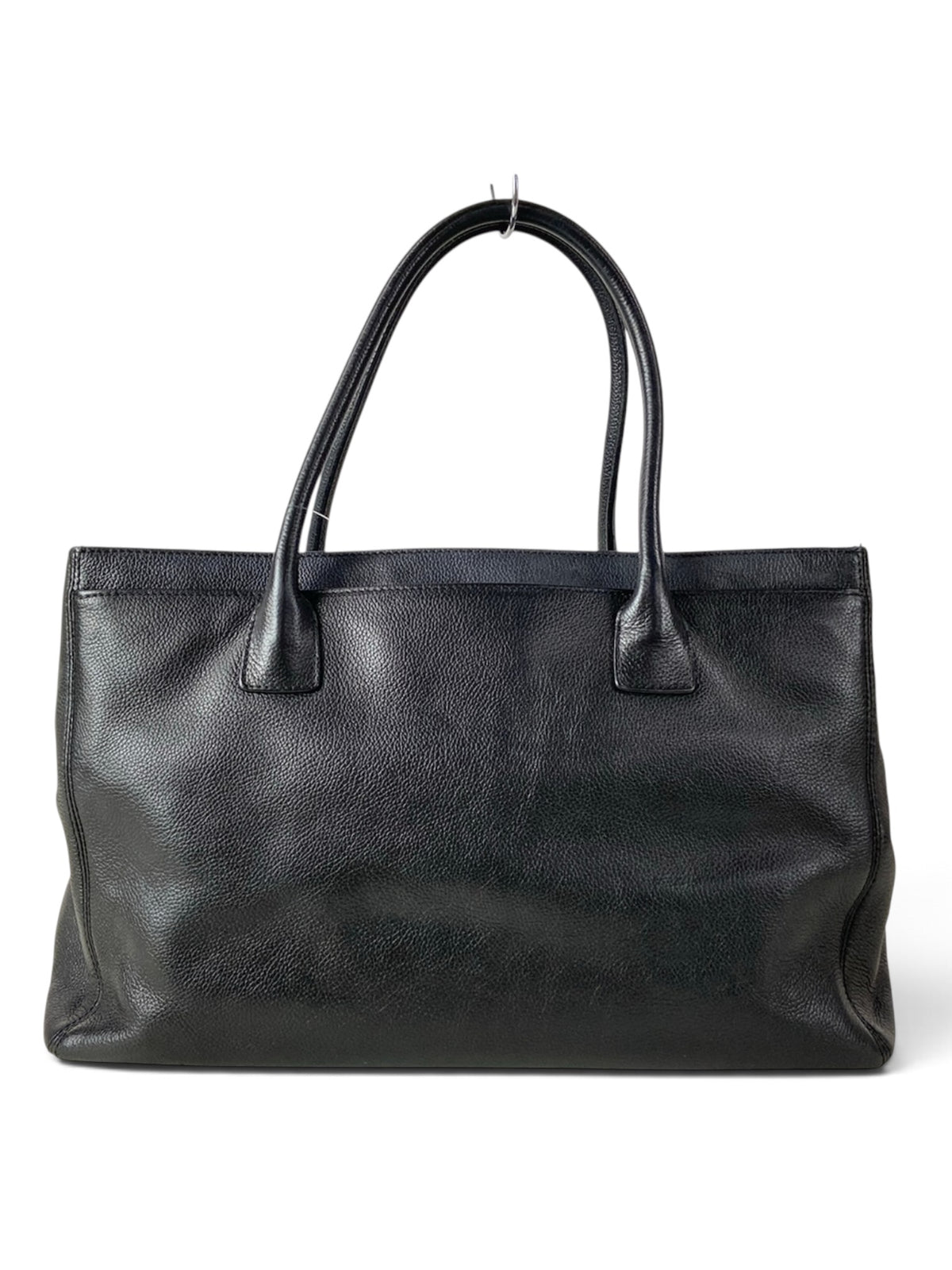 Chanel Black Calfskin Executive Tote Gold Hardware