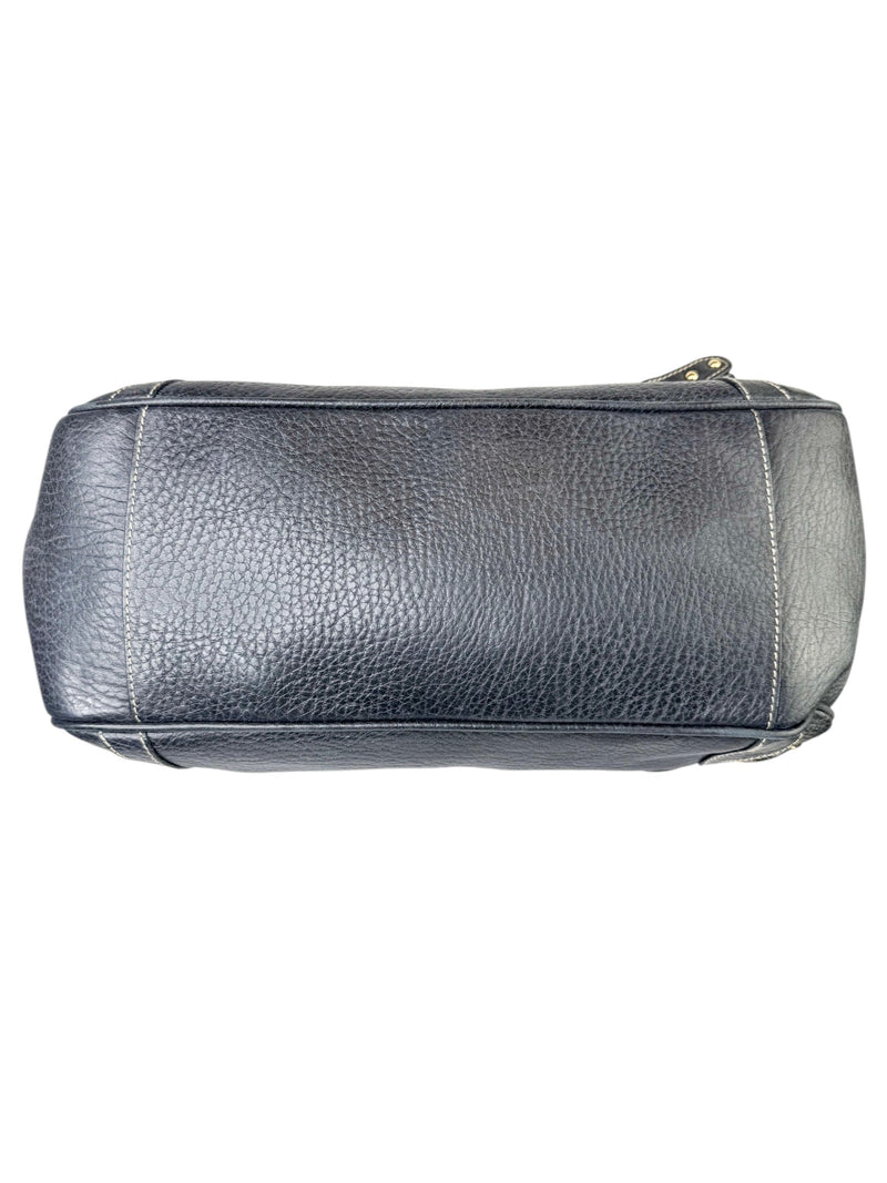 Dolce & Gabbana Black Leather Shoulder Handbag