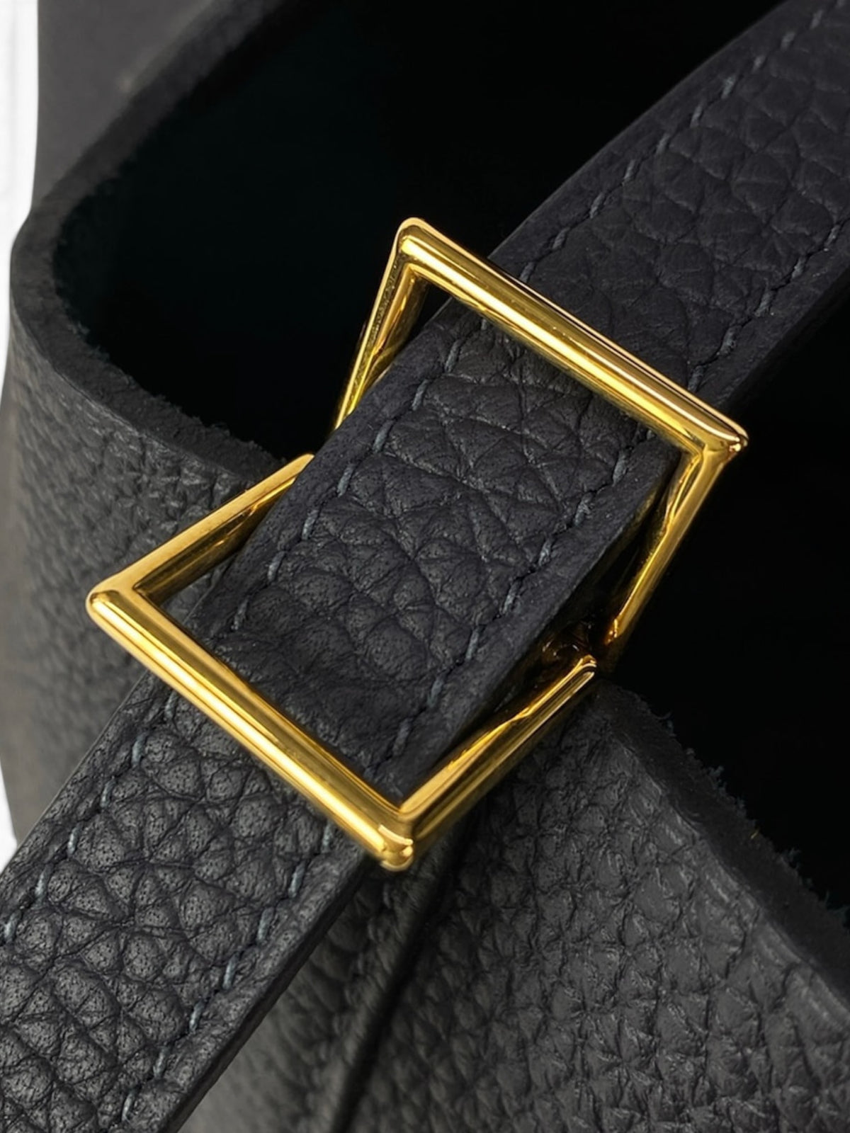 Hermès Blue Nuit Clemence Picotin PM Full Set