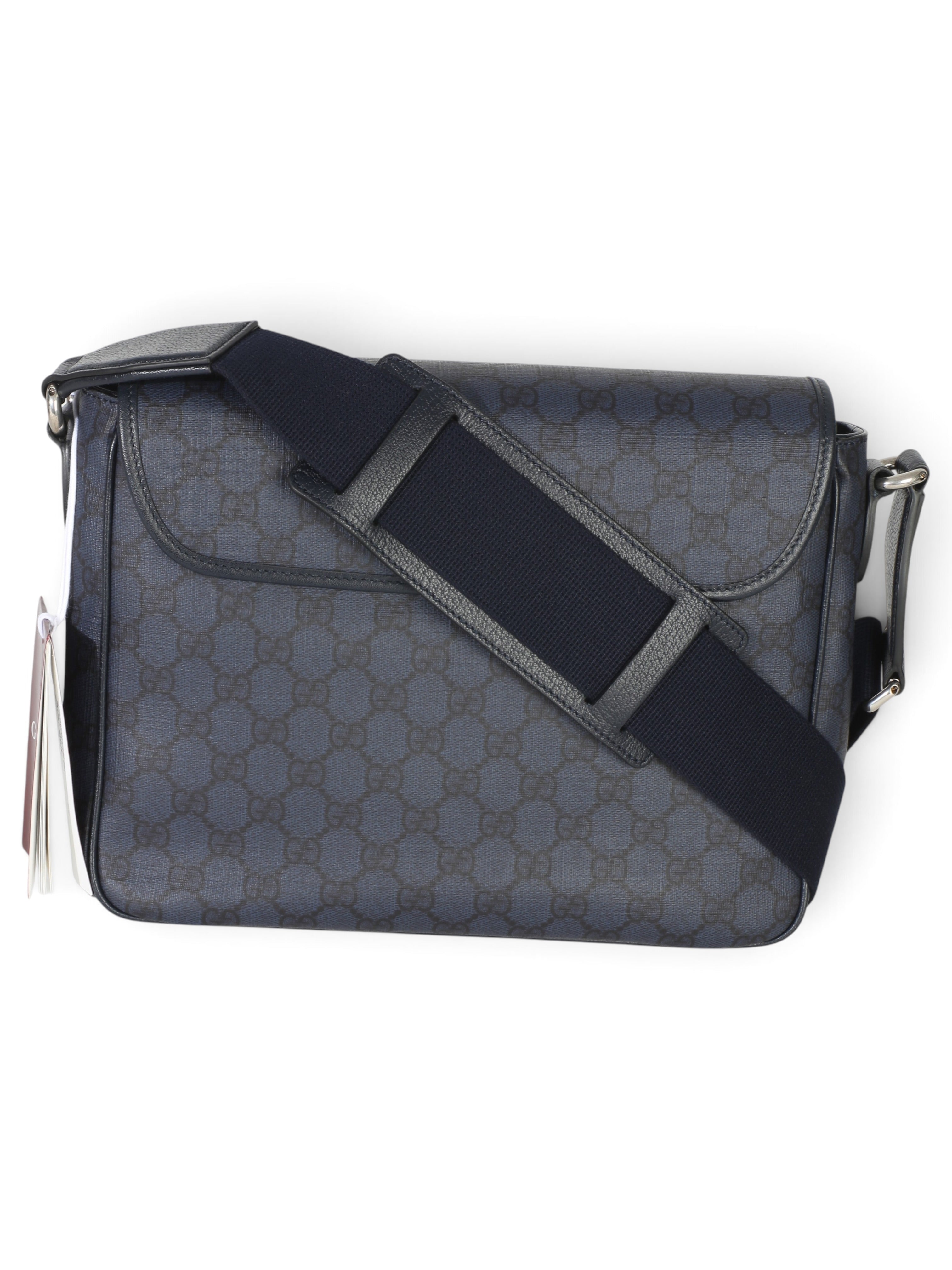 Gucci Blue Black Tender Ophidia Messenger Bag