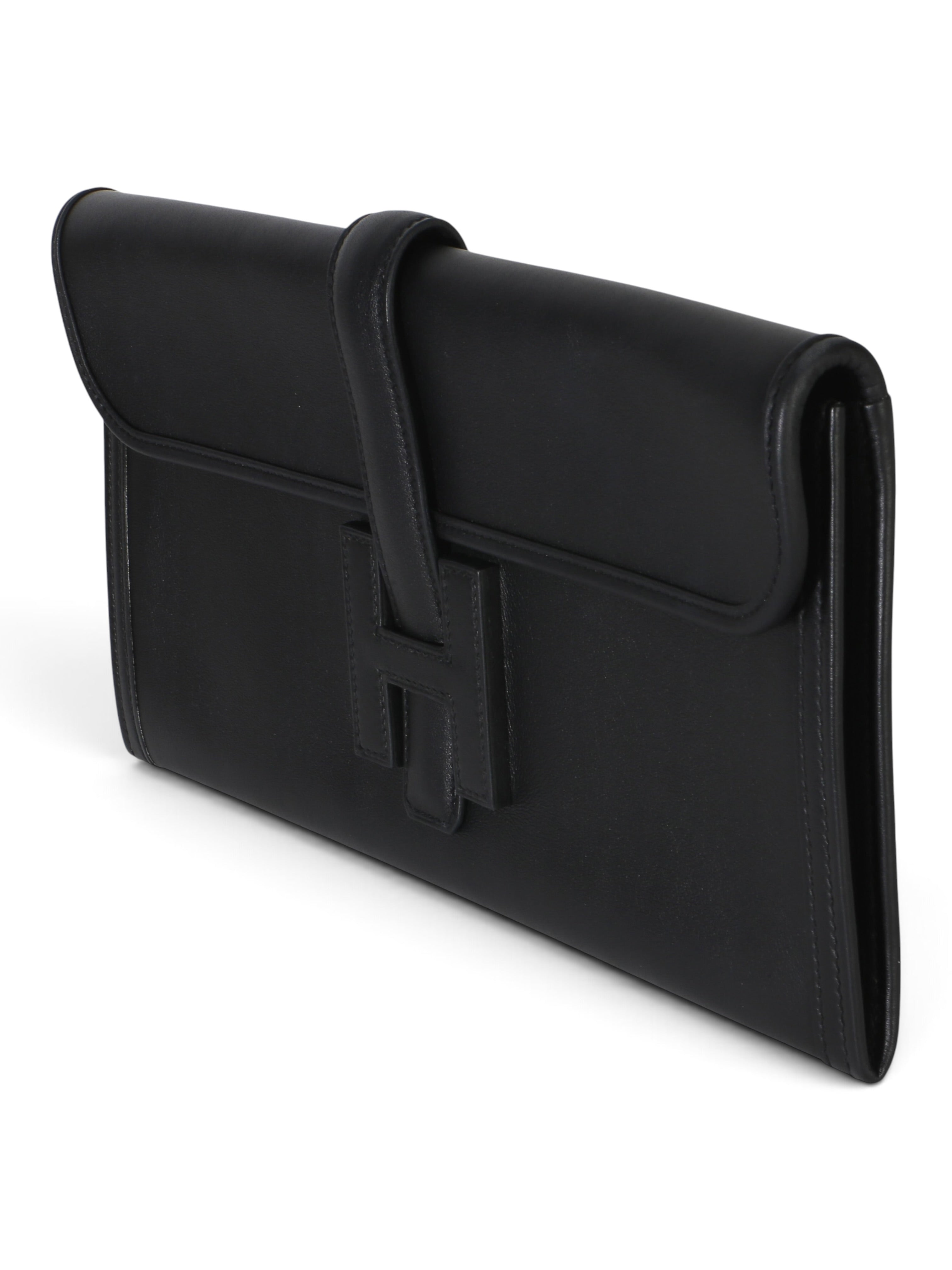 Hermes Black Evercolor Jige Elan 29