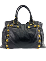 Gucci Black Limited Edition Fringe Babushka Hysteria Tote