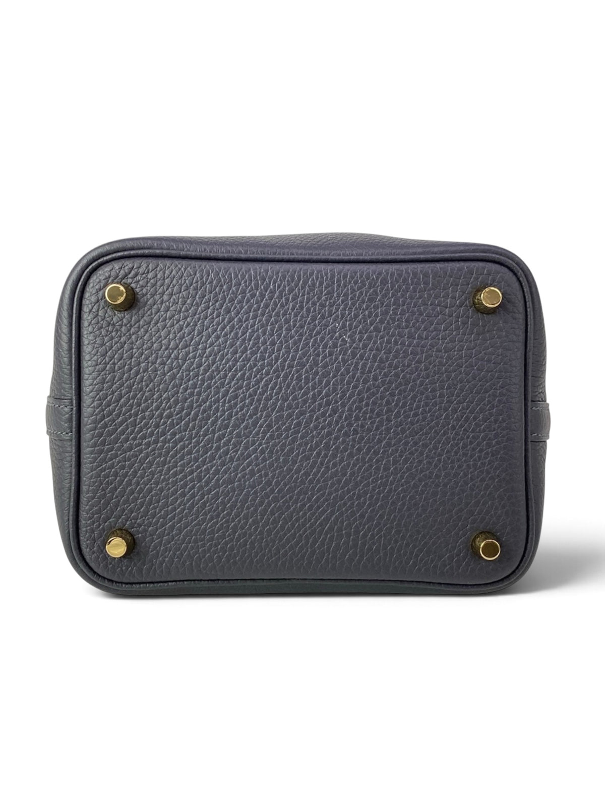 Hermès Blue Nuit Clemence Picotin PM Full Set