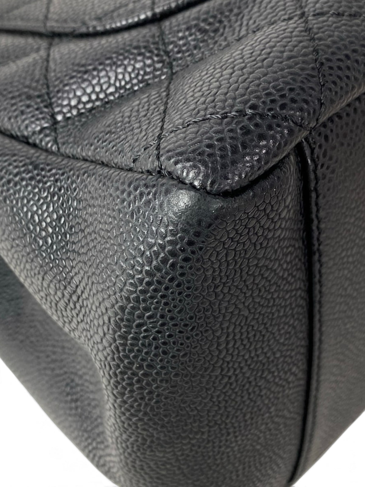 Chanel Black Caviar GST Grand Shopper Tote Gold Hardware