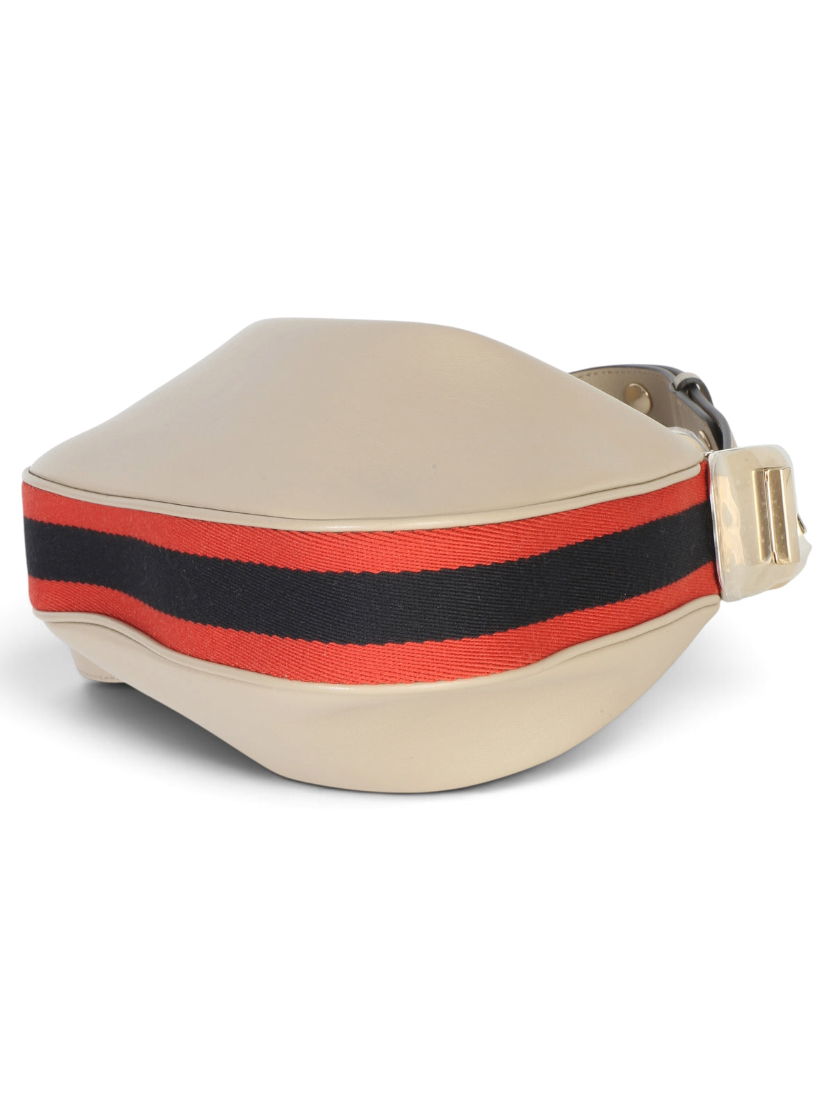Gucci Beige Smooth Leather Attache Bag Small