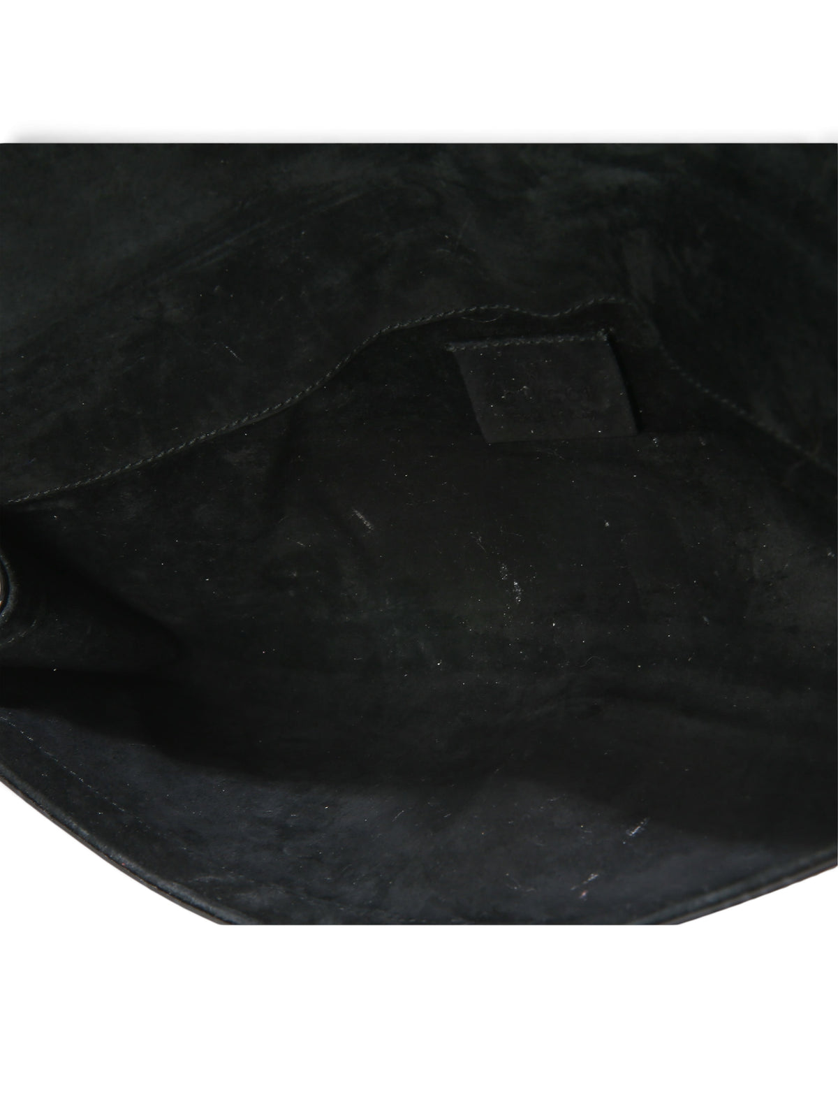 Gucci Black Microguccissima Patent Broadway Clutch