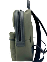 Ferragamo Green Khaki Canvas Backpack