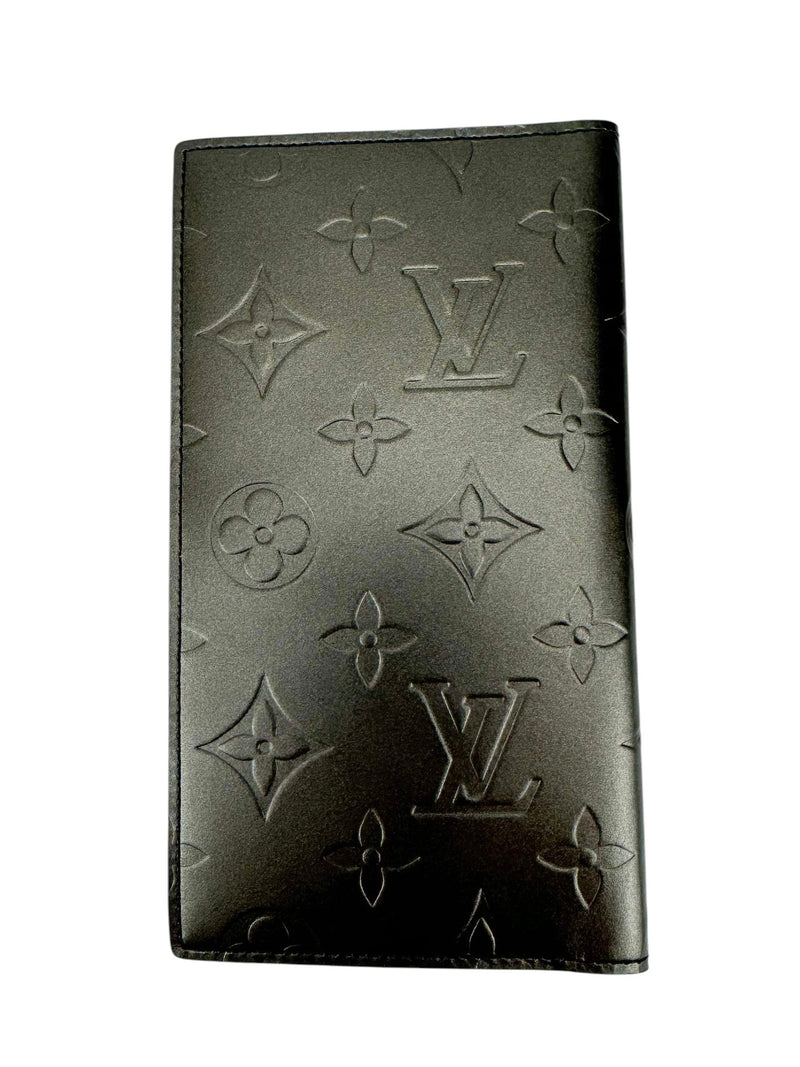 Louis Vuitton Gray Vernis Leather Long Agenda