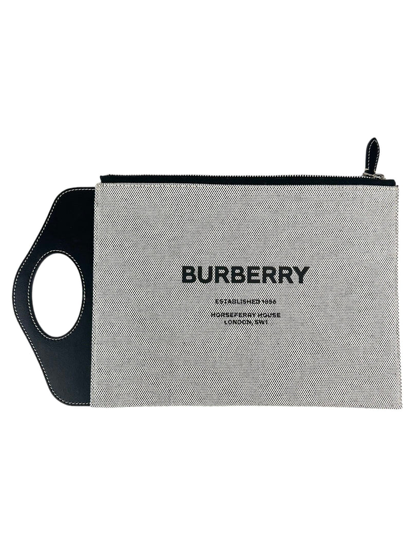 Burberry Black Clutch Bag