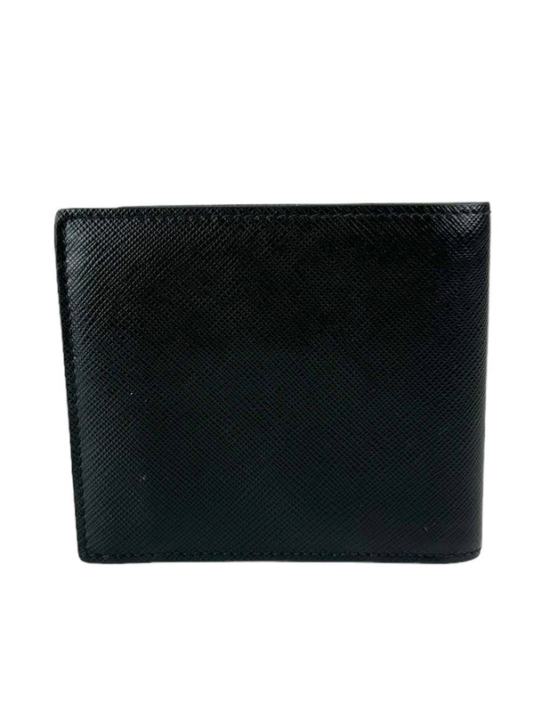 Prada Black Saffiano Bifold Wallet