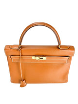 Hermes Vintage Gold Veau Graine Couchevel Kelly 32