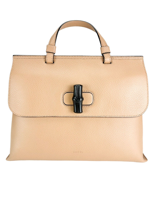 Gucci Tan Leather Daily Handbag