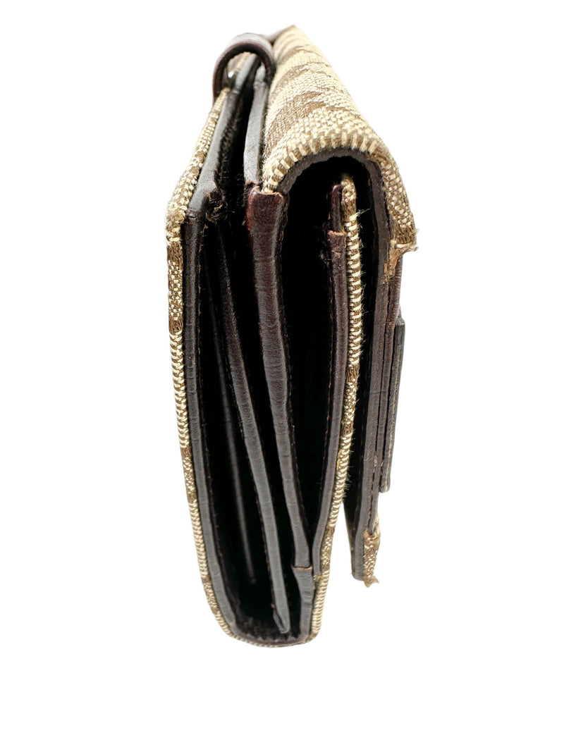 Gucci GG Canvas Horse bit Continental Wallet (Full Set)