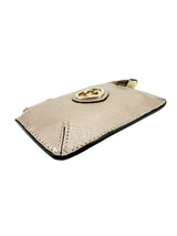 Gucci Rose Gold Leather Coin Case