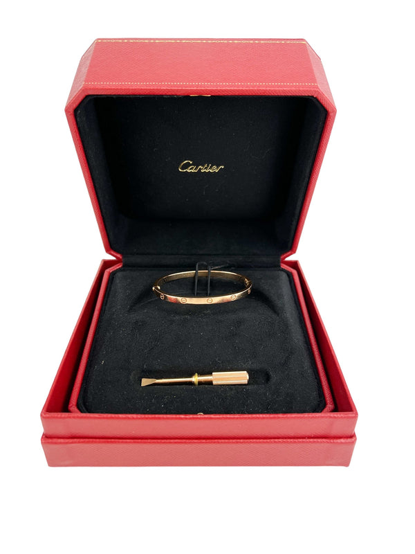 Cartier Small Rose Gold Love Bracelet