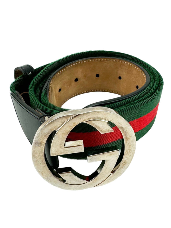 Gucci Heritage Web GG Belt