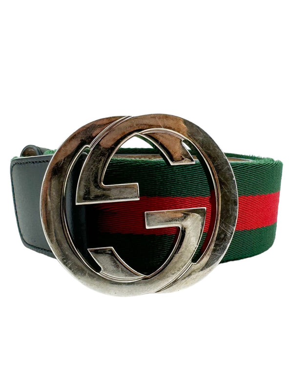 Gucci Heritage Web GG Belt