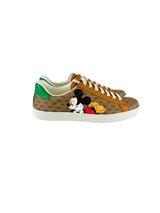 Gucci Brown Mickey GG Sneakers Size 9