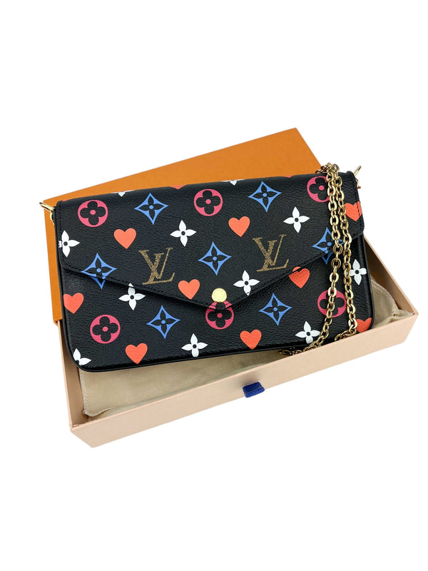 Louis Vuitton Limited Edition Game On Felicie Pochette