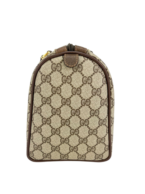 Gucci Vintage Monogram Sherry Line Boston Bag