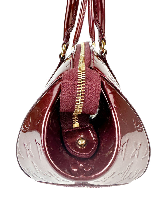 Louis Vuitton Rouge Vernis Sherwood Bag
