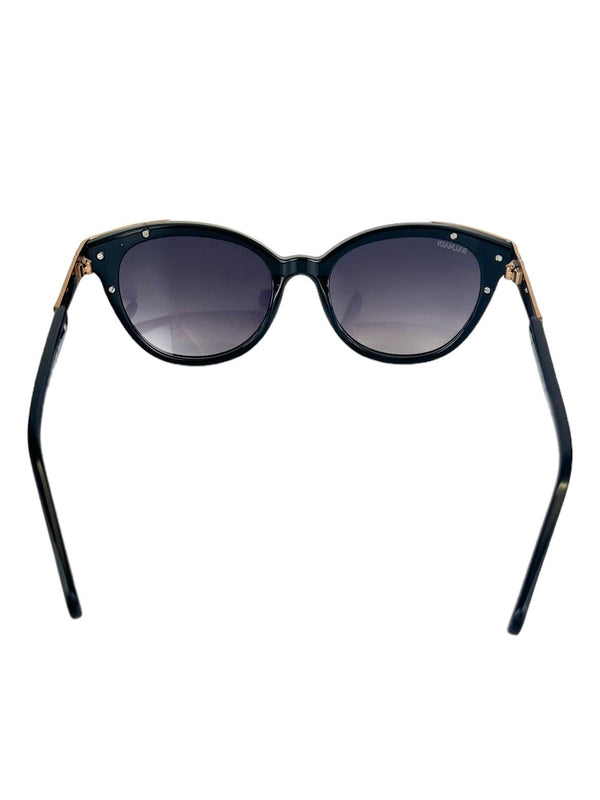 Balmain Black and Rose Gold Sunglasses