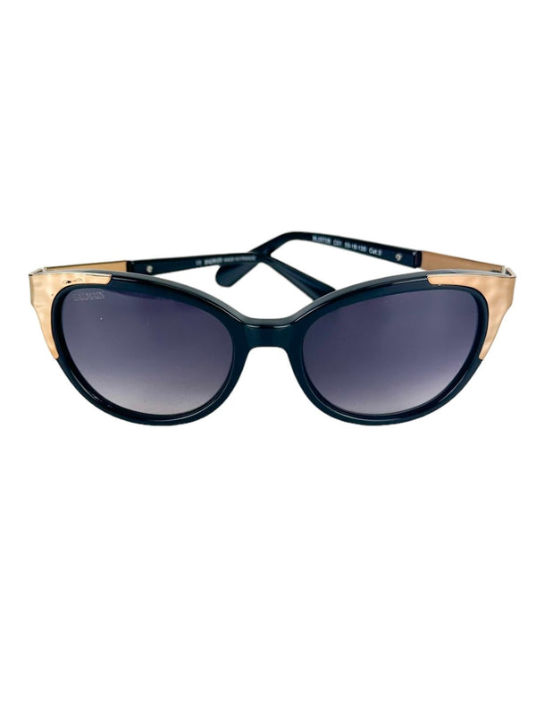 Balmain Black and Rose Gold Sunglasses