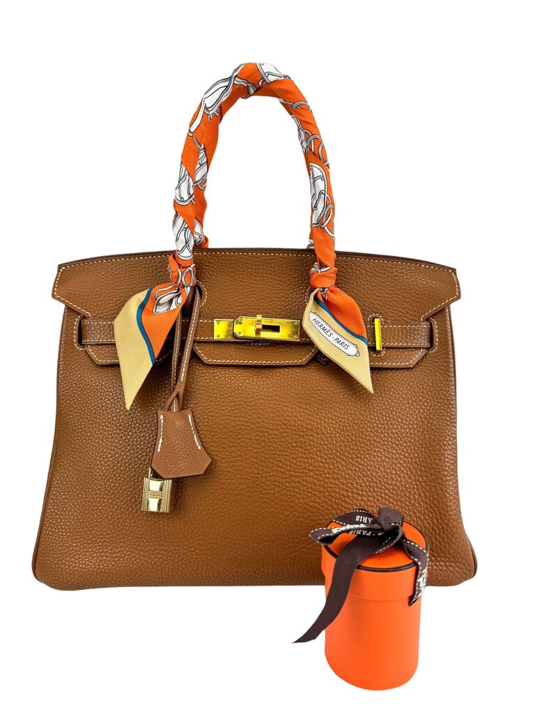 Hermes Gold Togo Birkin 30