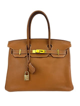 Hermes Gold Togo Birkin 30