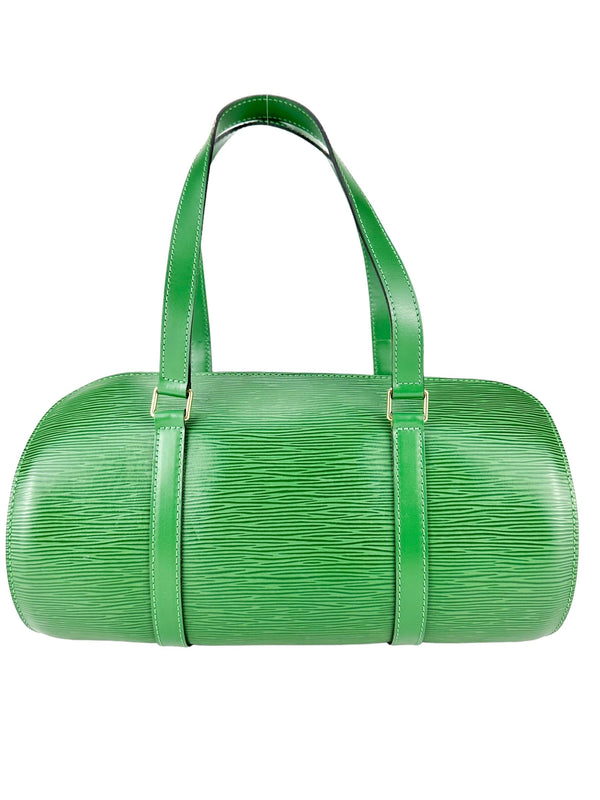 Louis Vuitton Bornero Green Epi Leather Sufflot