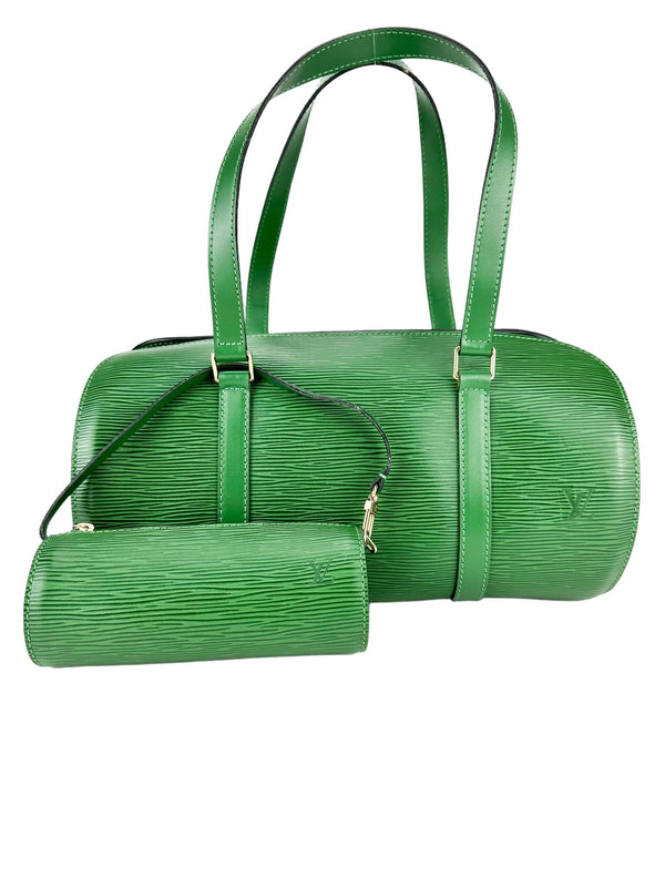 Louis Vuitton Bornero Green Epi Leather Sufflot